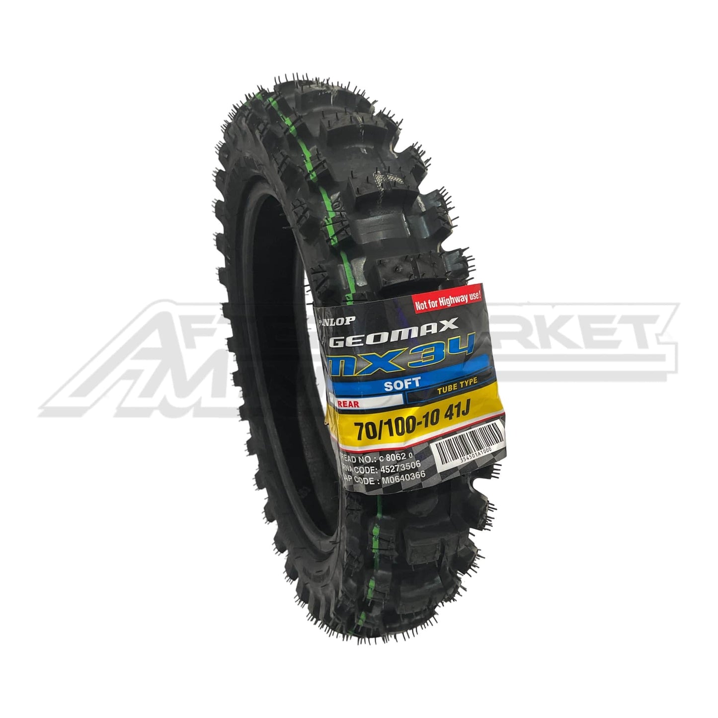 Dunlop MX34 70/100 10" Rear