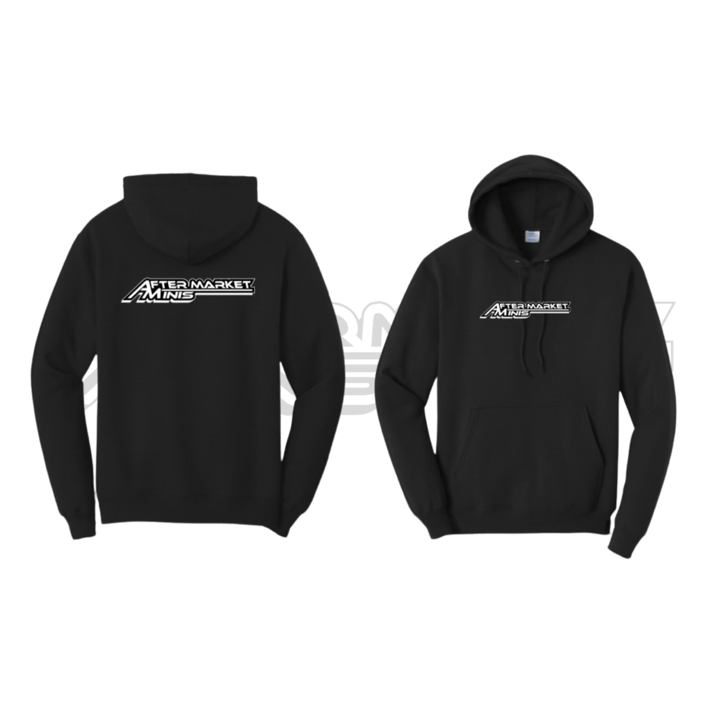 Aftermarket Minis Black Hooded Youth Sweatshirt