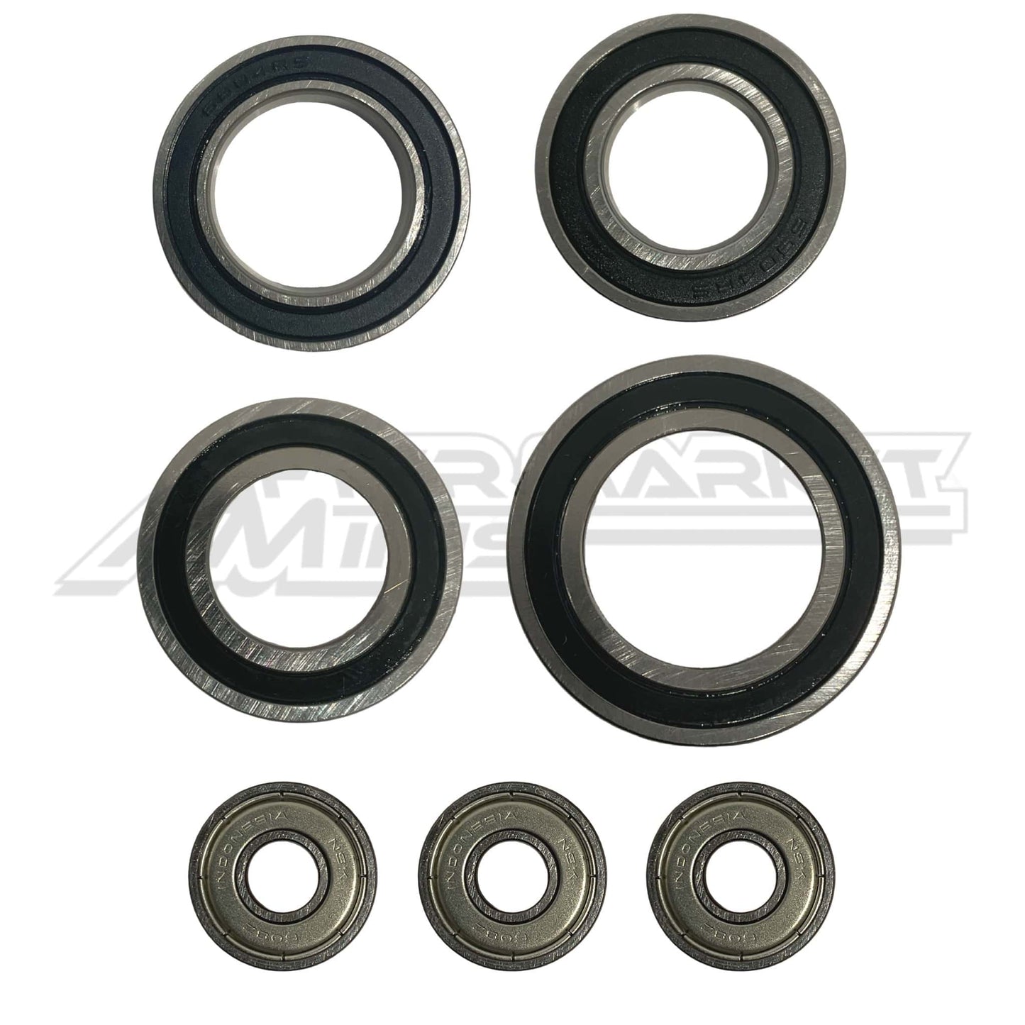 KTM, Husqvarna, Gas Gas E2 Complete High-Grade Motor & Rear Wheel Bearing Kit - Aftermarket Minis