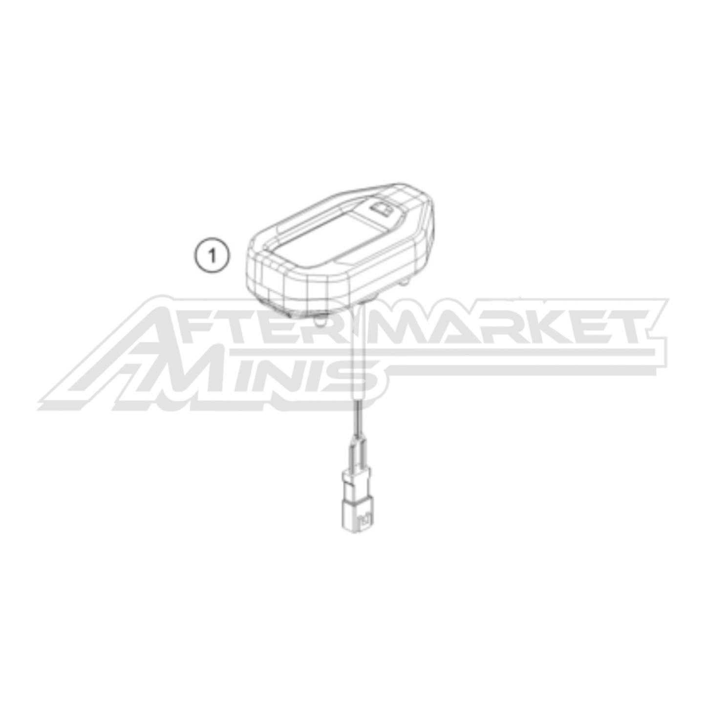Gas Gas MC-E 5 Instruments / Lock System 2025