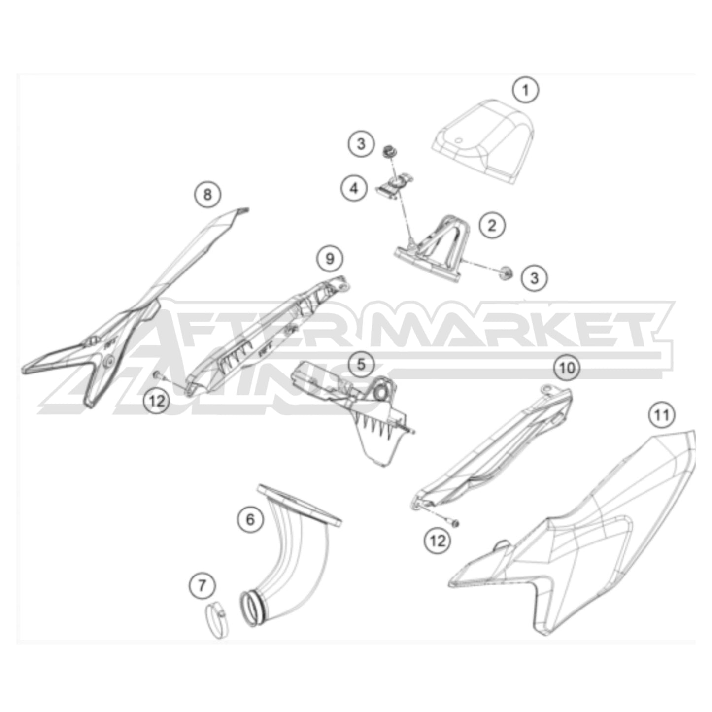 2025 KTM 65 SX - Air Box