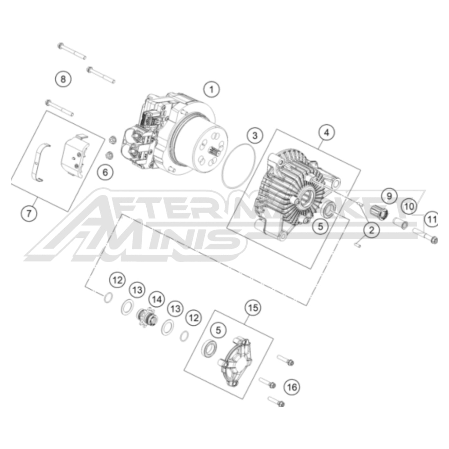 Gas Gas MC-E 5 - Motor 2021-2024