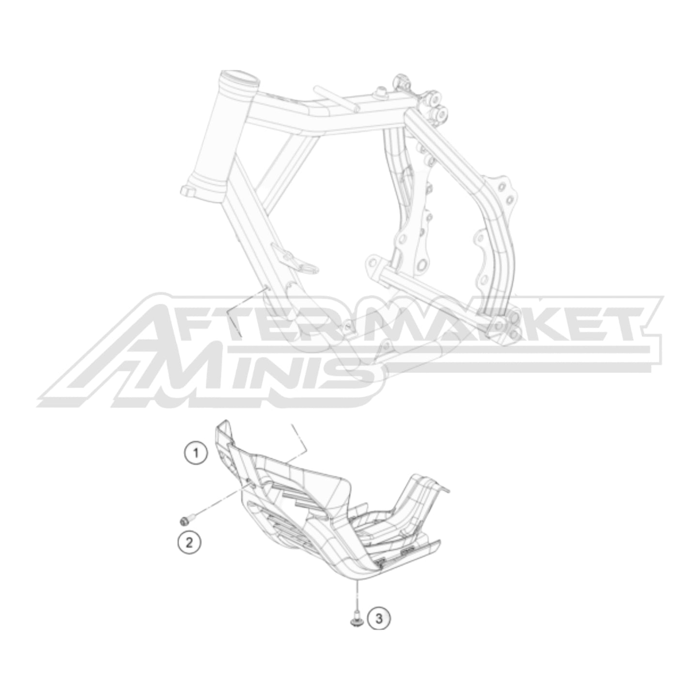 Gas Gas MC-E 5 - Engine Guard 2021-2024