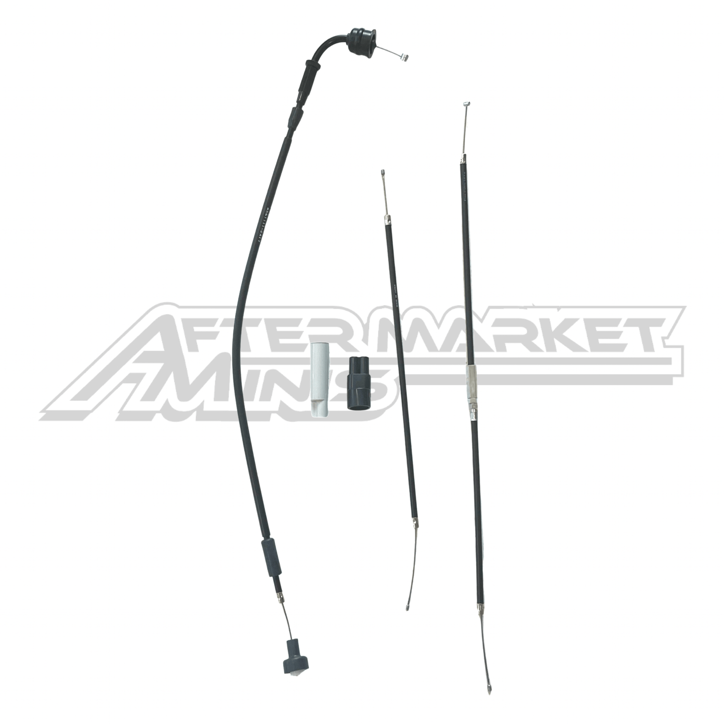 PW50 OEM Complete Throttle Cable w/ Oil Injection Cable 2002 and Older