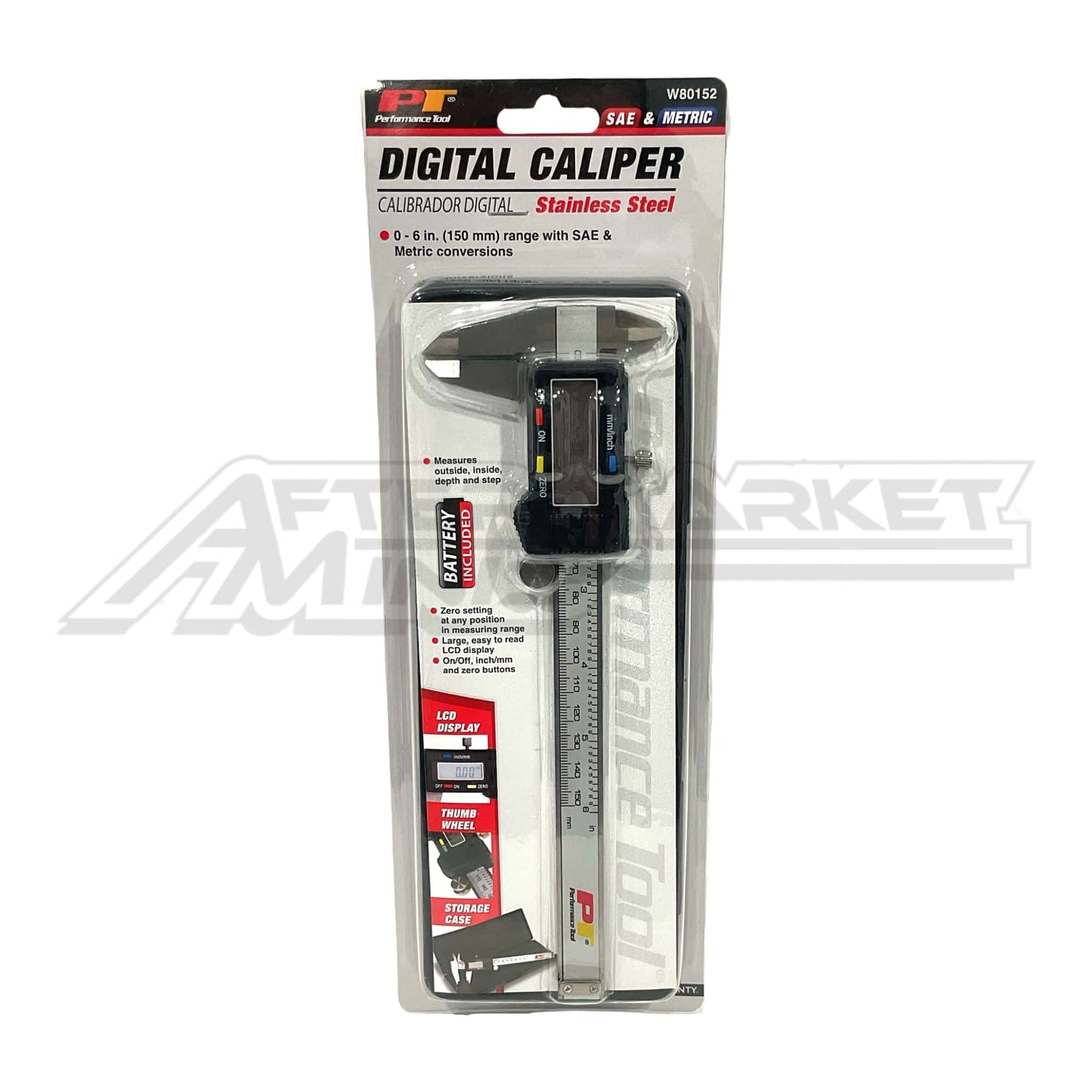 Performance Tools Digital Caliper w/Case