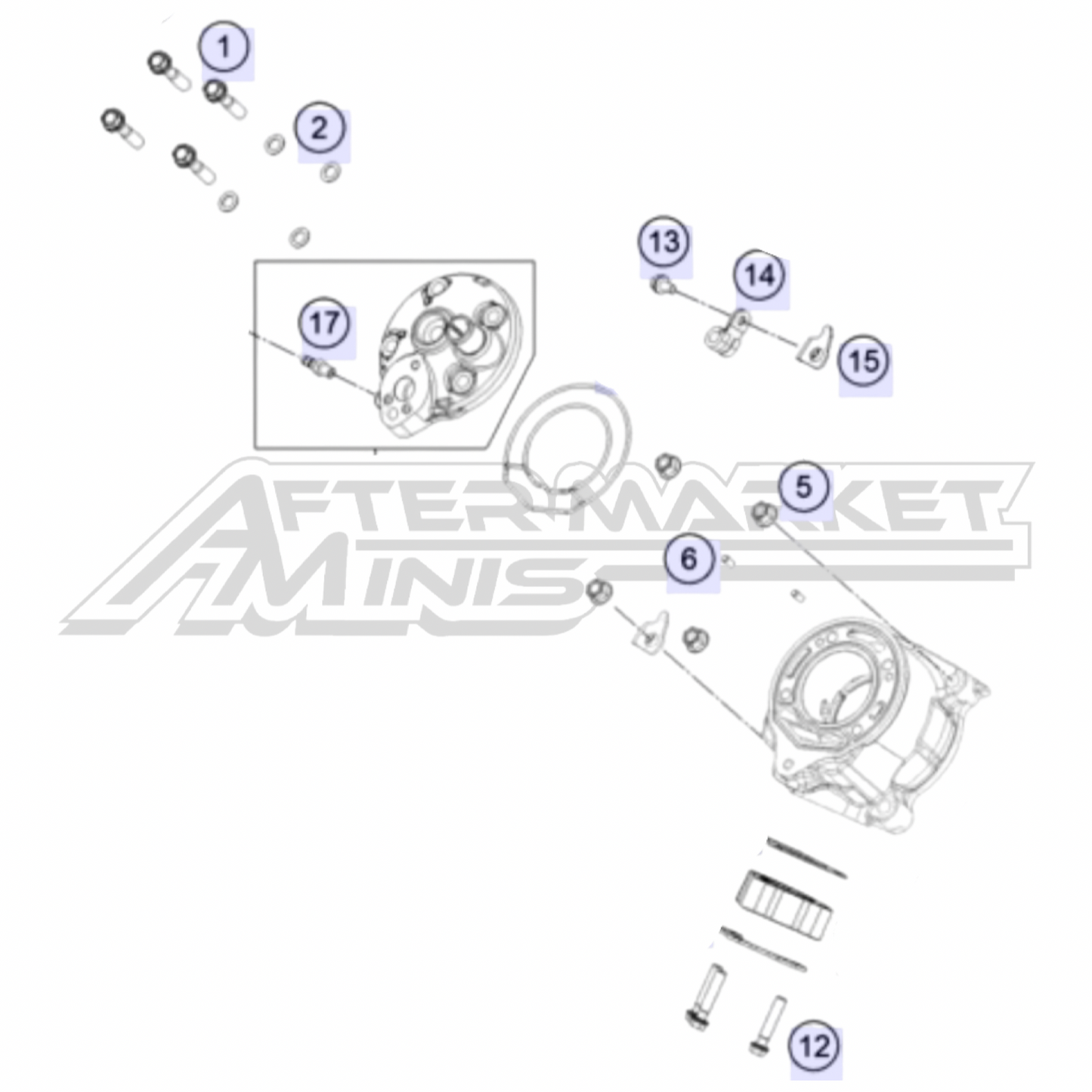 65cc Top End Hardware