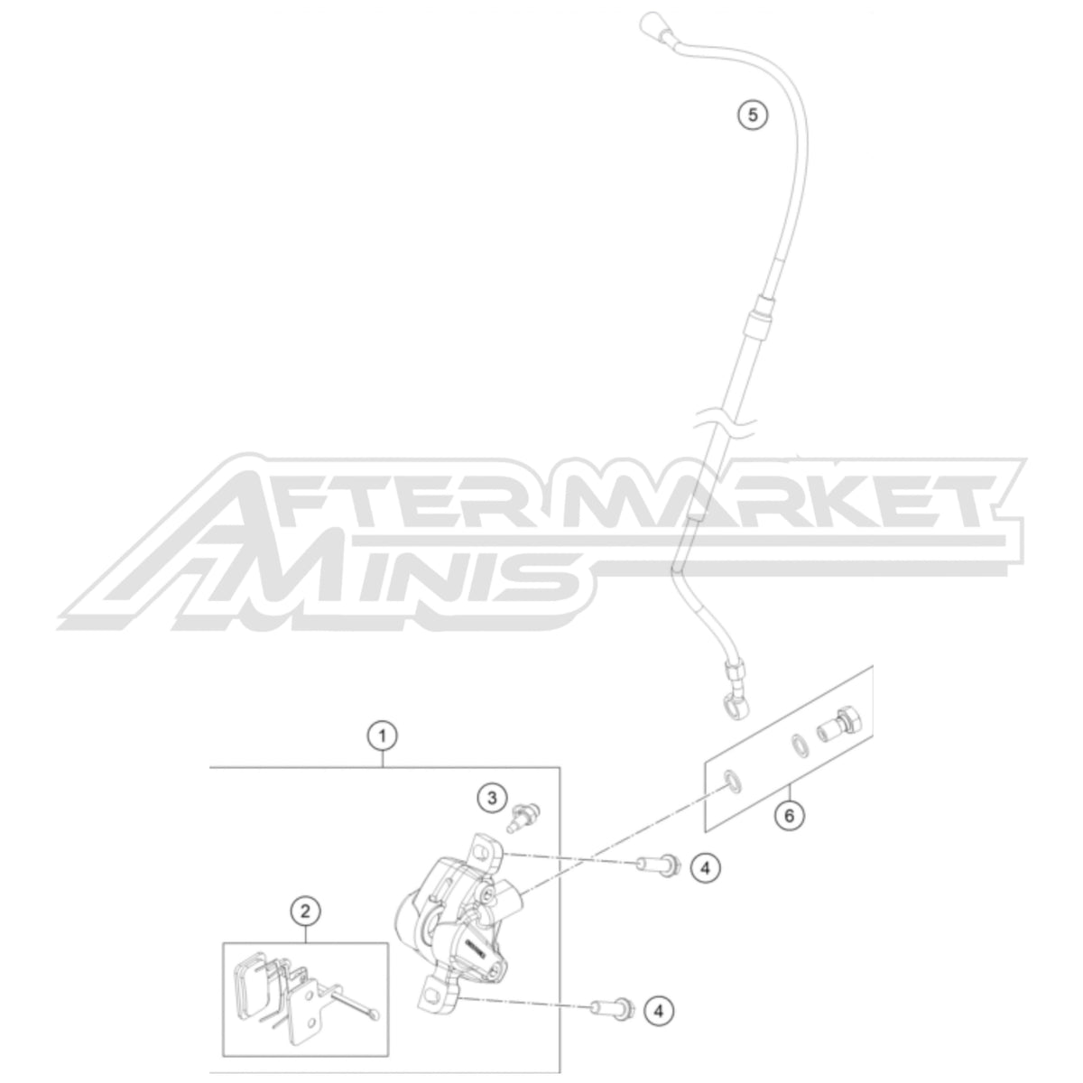 2024 KTM SX-E 2 Front Brake Caliper Parts | OEM & Aftermarket ...
