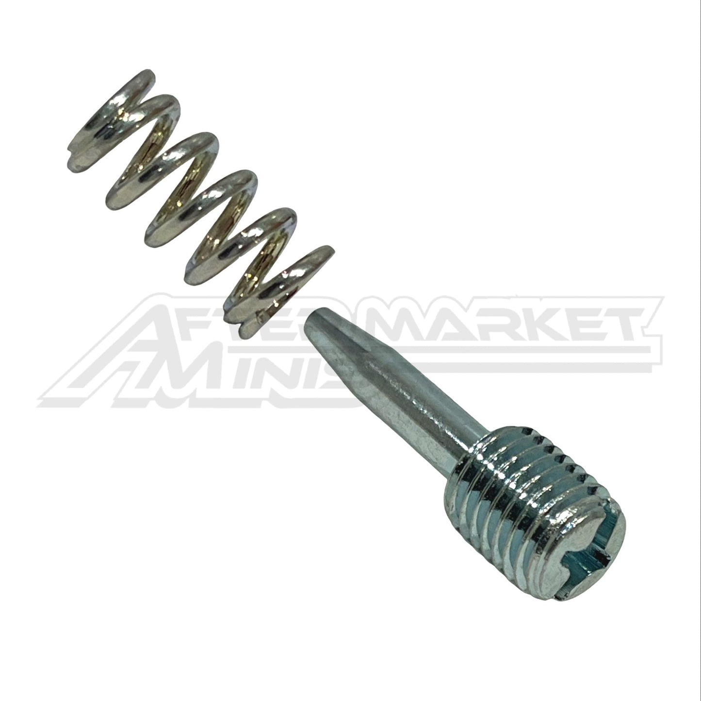 21. PW50 Carburetor Air Fuel Screw and Spring / Float Bowl Drain Screw and Spring