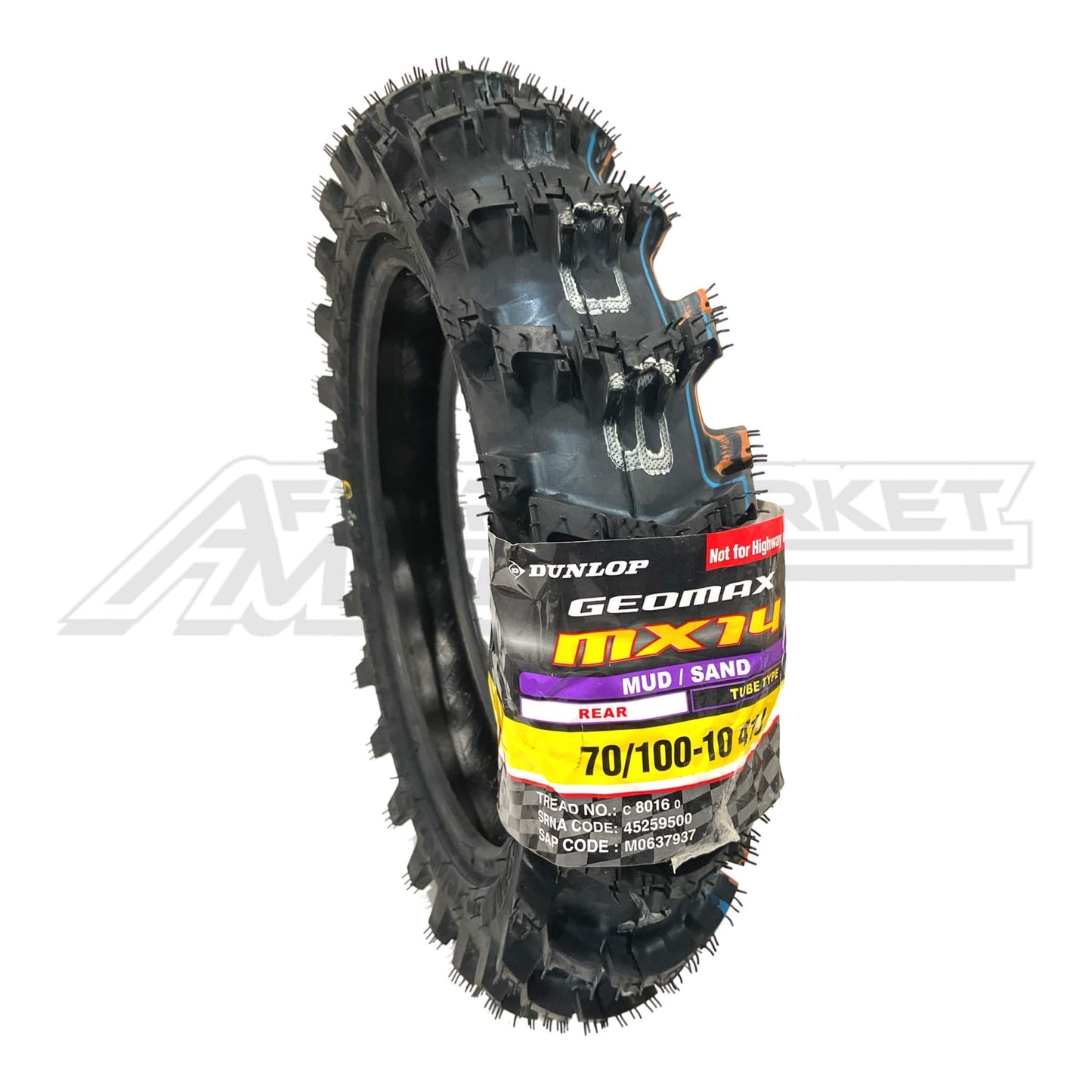 Dunlop MX14 70/100 10" Rear