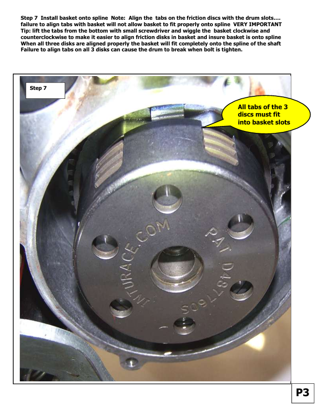 IRP Triple Grip Clutch - KTM SX50, Husqvarna TC50 and Gas Gas MC50