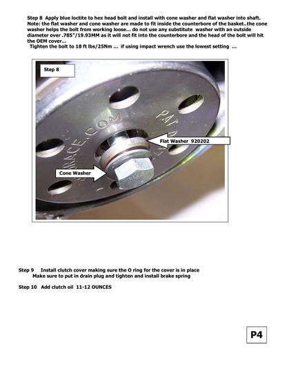 IRP Triple Grip Clutch - KTM SX50, Husqvarna TC50 and Gas Gas MC50