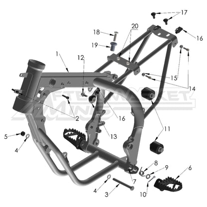 2027 Cobra 50 JR Frame