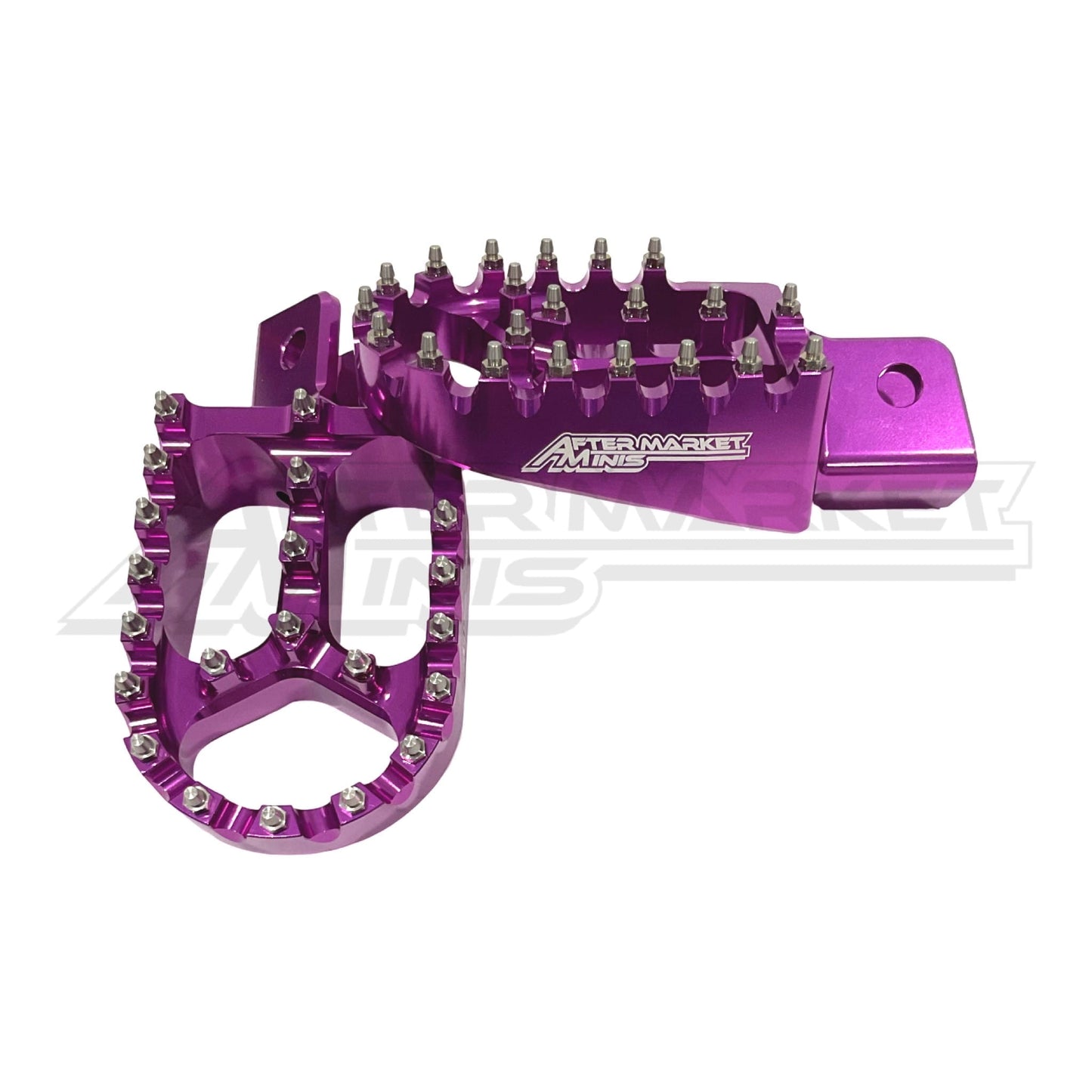 PW50 Aftermarket Minis Billet Aluminum Foot Pegs Set