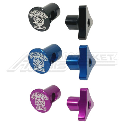 PW50 Aftermarket Minis Billet Aluminum Brake Cable Adjuster