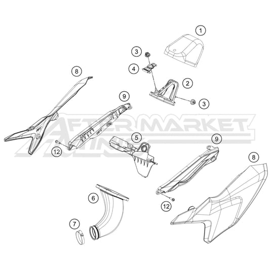 2025 Gas Gas MC 65 - Air Box