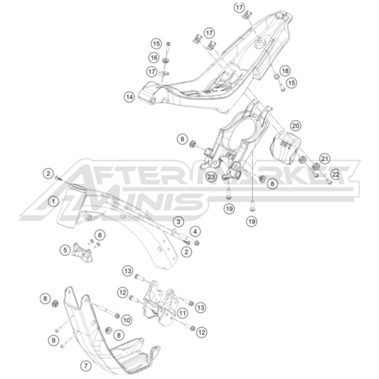 2025 Gas Gas MC-E 2 Frame