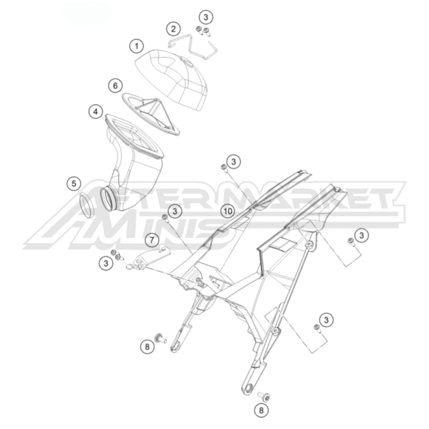 Husqvarna TC 65 Air Filter 2017-2023