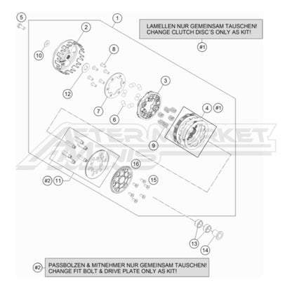 Husqvarna TC 50 2017-2023 - Clutch