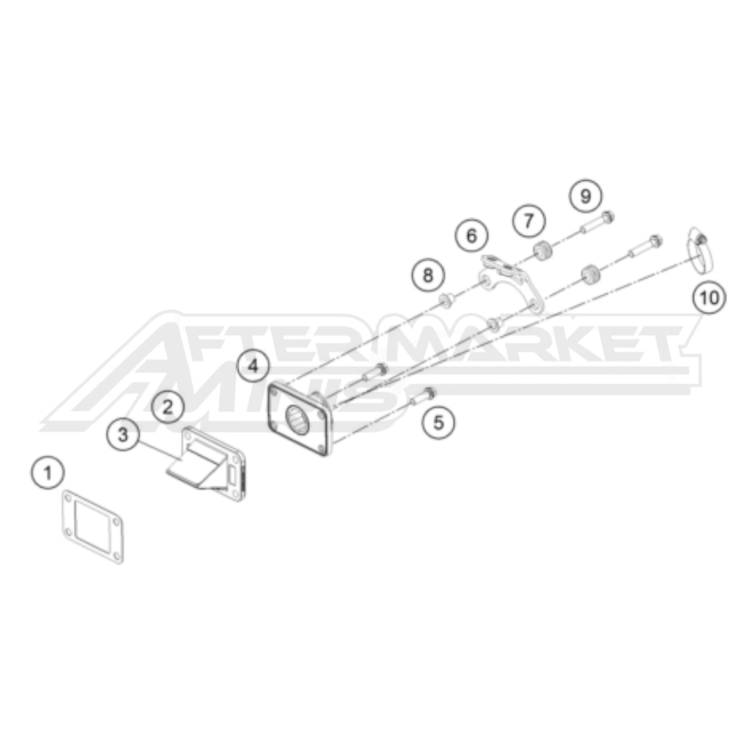 Husqvarna TC 50 2017-2023 - Reed Valve Case