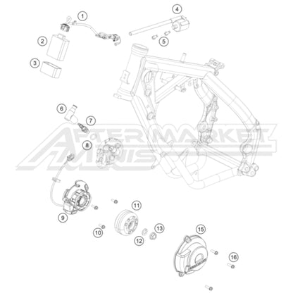 KTM 65 SX Ignition System 2009-2023