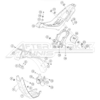2027 KTM SX-E 2 - Frame