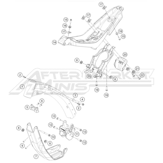 2027 KTM SX-E 2 - Frame