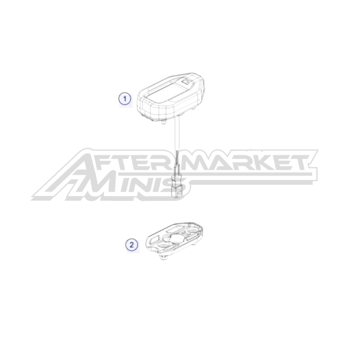 KTM SX-E 3 - Instruments / Lock System 2024-2023