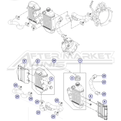 50cc Cooling System