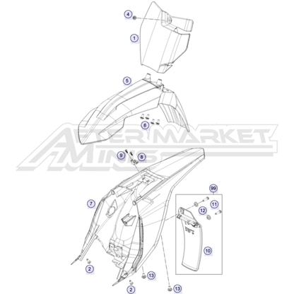 65cc Fenders 2016+